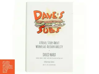 Dave&#39;s Subs af David Marx (Bog)