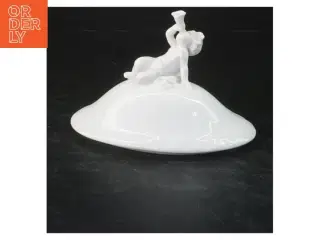 Royal Copenhagen låg til terrin (str. 16x10 cm)