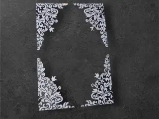 Forvandl dine projekter med et elegant blondemønst