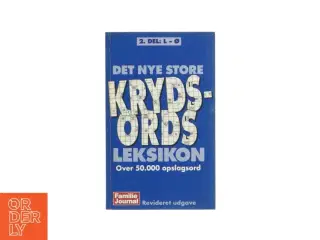 Det nye store krydsords leksikon fra Bog