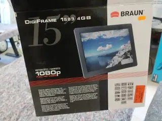 Digital ramme BRAUN 15" DigiFrane 1593