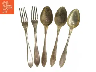Sæt med gafler og skeer (str. 19 cm)