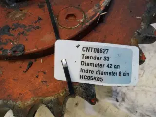 Tandhjul Fodervogn 