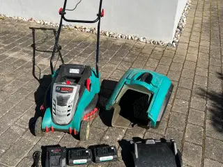 Batteri plæneklipper / græsslåmaskine Bosch
