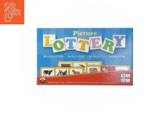 Billedlotteri spil fra Danspil (str. 4x32x19 cm)