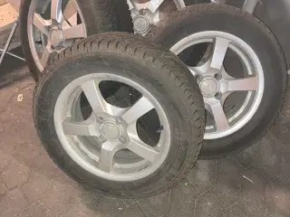 4 stk Vinterdæk til Fiat 500 
