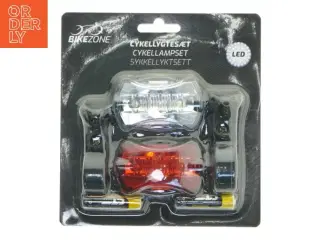 BikeZone cykellygtesæt fra BikeZone