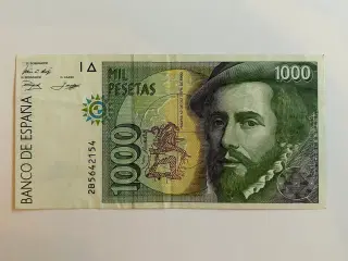 1000 Pesetas Spain