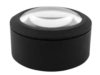 Standlup 3,5X forstørrelse Ø70 mm glaslinse og 3xLEDs
