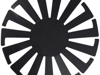 Flet-let-skabelon 10 stk. - 8 cm høj, 14 cm diameter