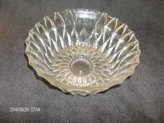 Glas skål 