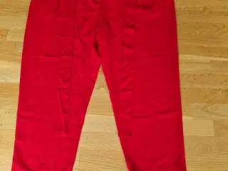 H&M Baggy Bukser røde.