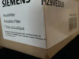 Akustikfilter Siemens