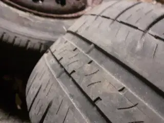 13" hjul + et ekstra dæk