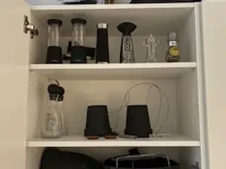 Lækkert sort køkkenudstyr