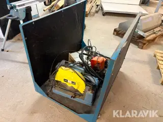 Metalsav + diverse inkl vogn