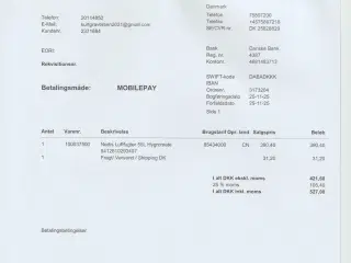 Nedis Luftfugter 5,5L vand.