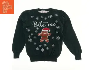 Julesweater med tekst og motiver (str. 140)