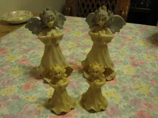 2 stk. små flotte engle