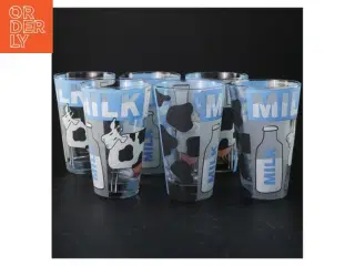 Mælkeglas sæt fra Cerve (str. 13 cm. 6 styk)