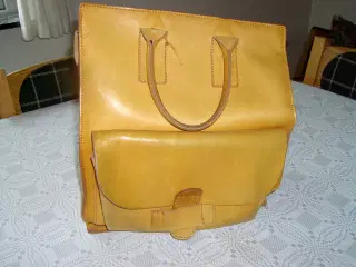 Kærnelæder taske