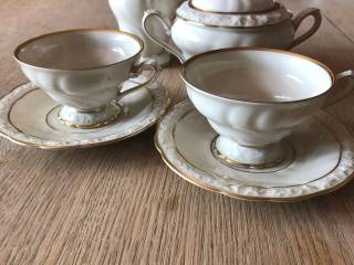 Kaffestel Edelweis