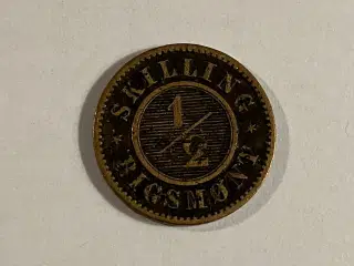 1/2 Skilling 1857 Danmark