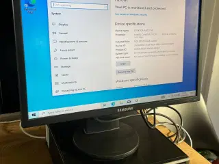 HP Compaq Elite 8100 SFF (Desktop PC) + Samsung 21