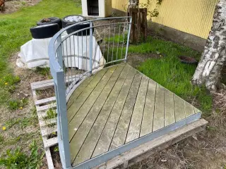 Galvaniseret altan