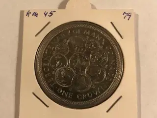 One Crown Isle of man 1979 km 45