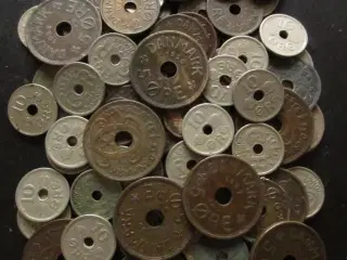 300 gram danske mønter Chr. X 1924-1947