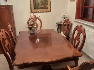 Spisestuemøbler bord med 2 plader