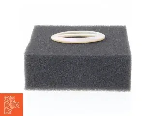 Vintage spænde i perlemor (str. 4 x 2,5 cm)