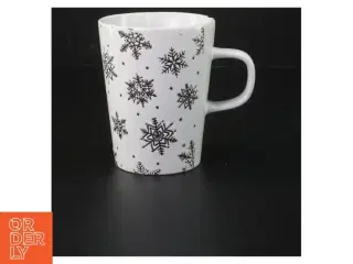 Krus med snefnug fra Marie Sohl (str. 11 cm. 2 styk)