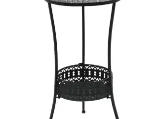 Bistrobord 40 x 70 cm metal sort