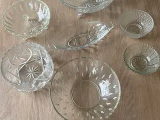 Smukke glas skåle 
