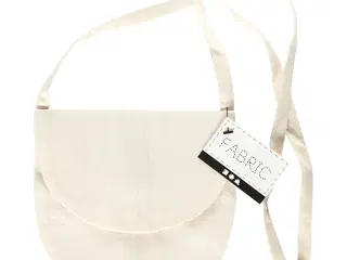 Lys Natur Skuldertaske i 100% Bomuld, 15x14 cm