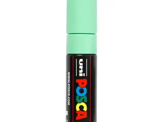 Posca Tusch, PC-8K, streg 8 mm, broad, lys grøn, 1 stk.