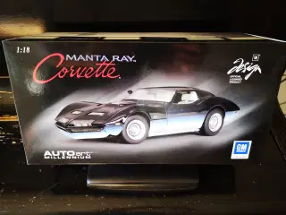 Modelbil, AutoArt Corvette Manta Ray, skala 1:18