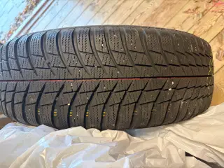 4 stk. Bridgestone vinterdæk på stål fælge