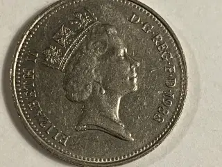 5 Pence England 1988