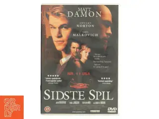 Sidste Spil med Matt Damon (DVD)