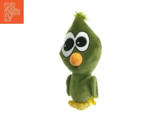 Grøn plysfugl fra Wally Plush Toys (str. 30 cm)