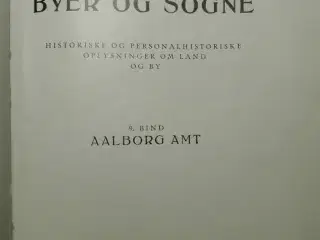 Danske byer og Sogne. Aalborg Amt