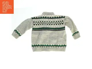 Strikket cardigan (str. Bryst, 30 cm. længde, 33 cm)