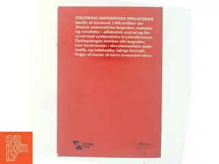 Matematisk opslagsbog fra Politiken