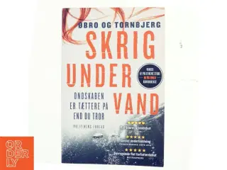 Skrig under vand af Jeanette Øbro Gerlow (Bog)