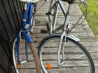 2 sommerhus/camping cykler