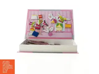 Janod Magneti&#39;Book Prinsesse Klæd-ud-Bog fra Janod (str. 34 magneter)