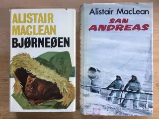 TILBUD: Alistair Maclean, 11 romaner, i alt 300 kr